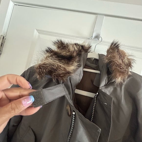 Mens / Women's Heavy Duty Insulated Coat • Large • Grey • - Picture 6 of 9